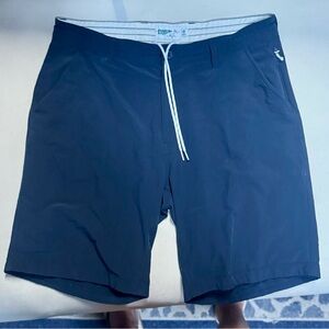 Wellen Mens Navy Hybrid Shorts